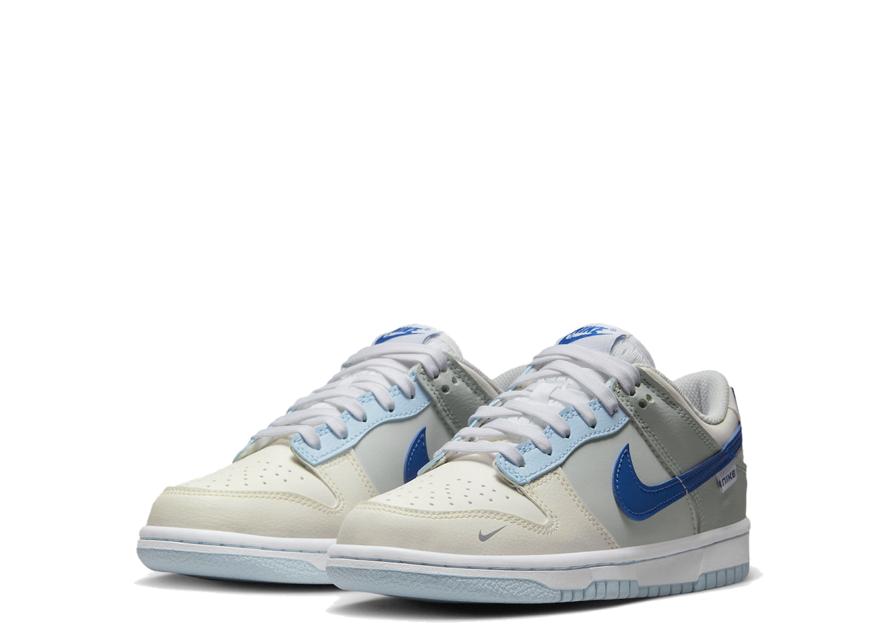 Nike Dunk Low Ivory Hyper Royal (Grade School) - photo 2