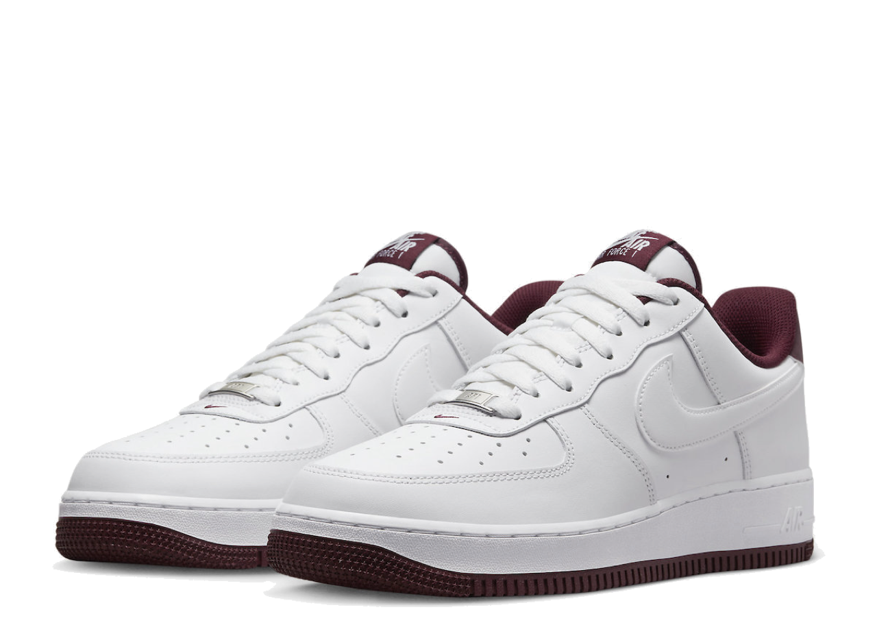 Nike Air Force 1 Low '07 White Dark Beetroot - photo 2