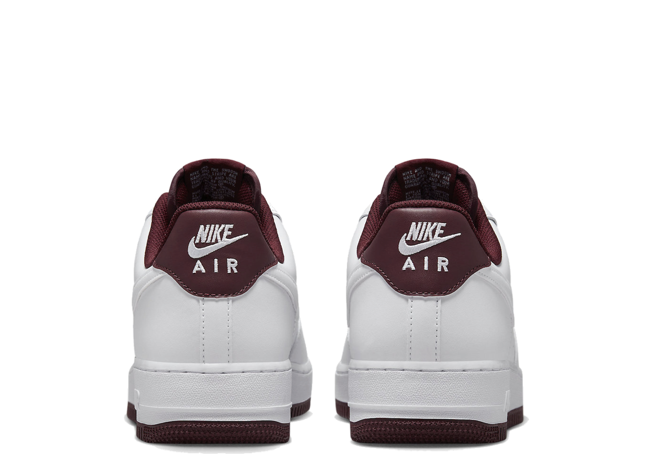 Nike Air Force 1 Low '07 White Dark Beetroot - photo 3