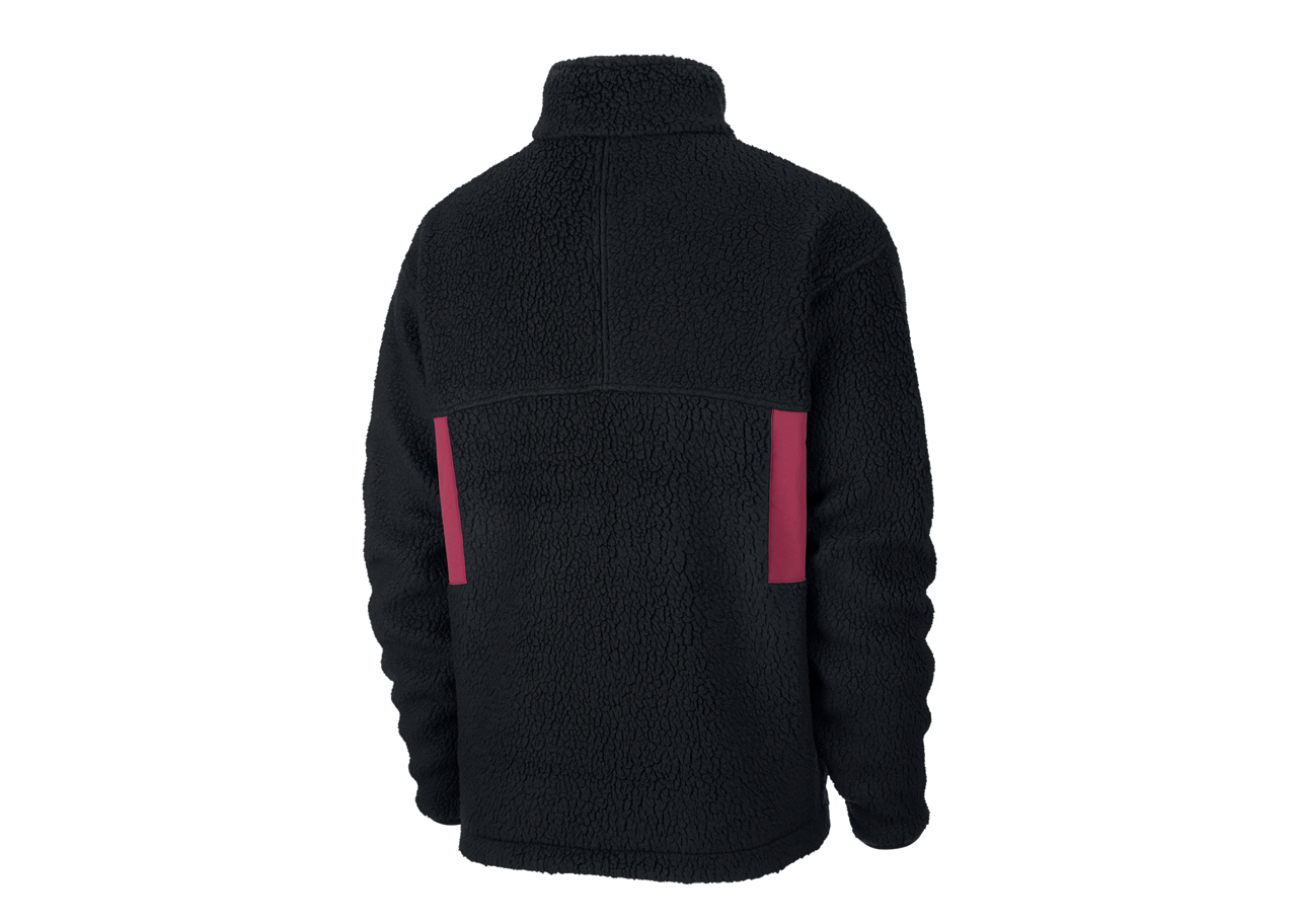 Nike ACG Microfleece Jack Black Villain Red - photo 3
