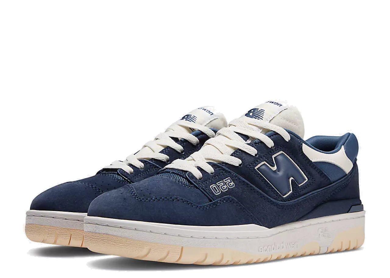 New Balance 550 Natural Indigo Suede - photo 2