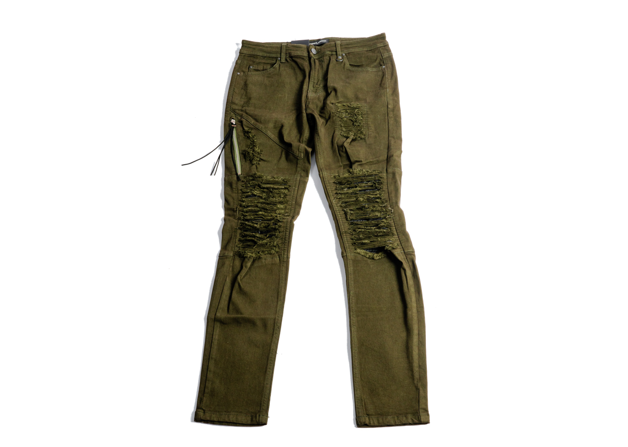 Hyper Denim Olive Lozy Jeans