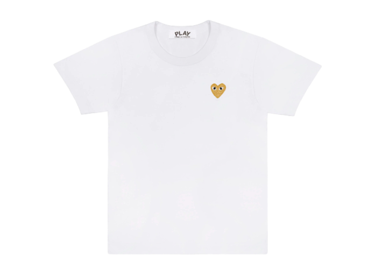 CDG Women's Comme Des Garçons Gold Play T-Shirt