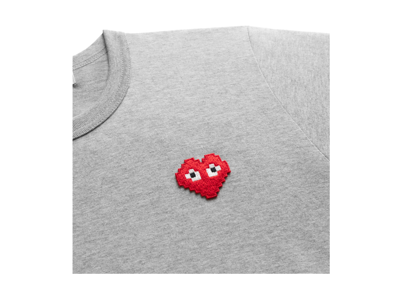 CDG Men's Play Comme des Garçons x the Artist Invader T-Shirt - photo 2