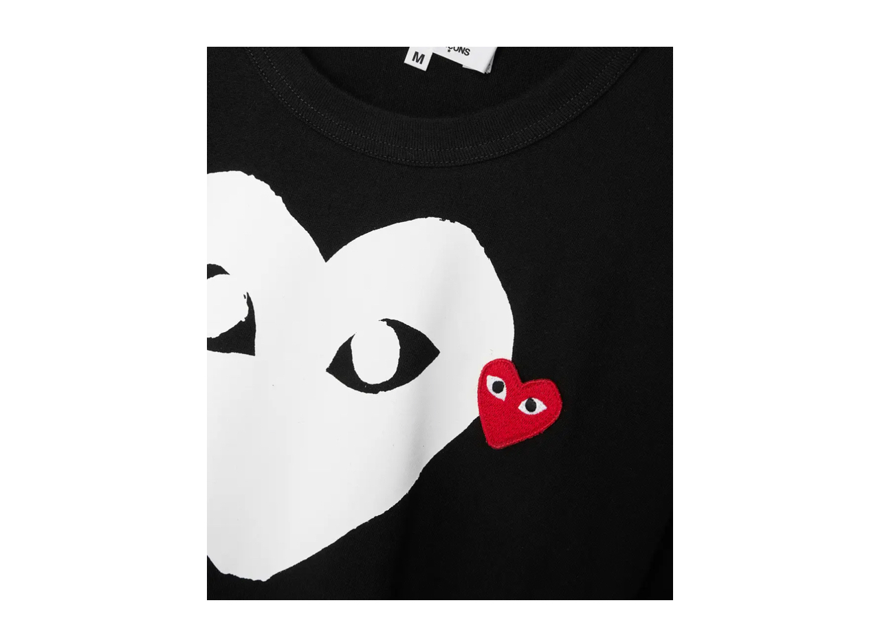 CDG Women's Play Comme des Garçons T-Shirt - photo 2