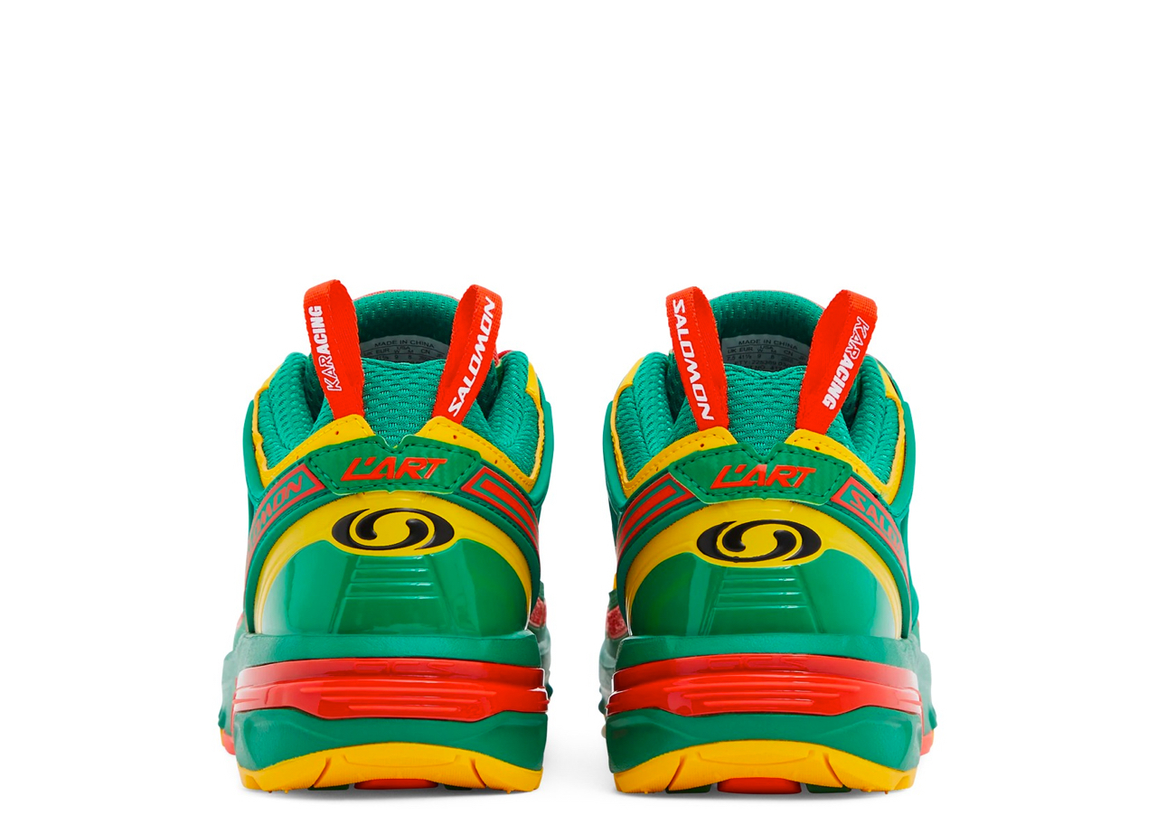 Salomon ACS PRO Advanced Kar L'Art de L'Automobile Green Red Yellow - photo 3
