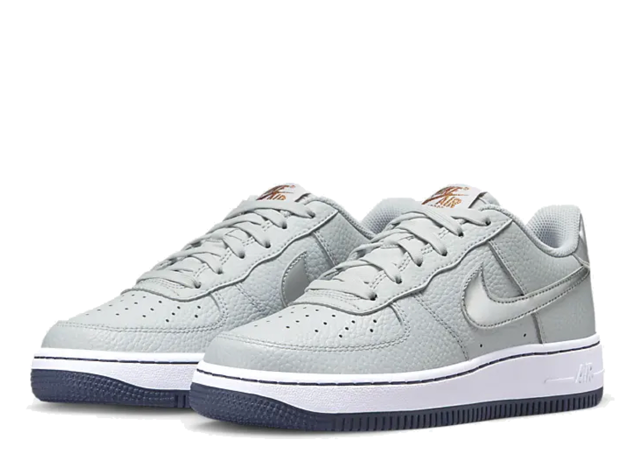 Nike Air Force 1 Pure Platinum Barely Grape (Grade School) - photo 2