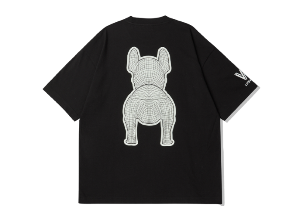 Lifework Silket Big Radog Tee Black - photo 2