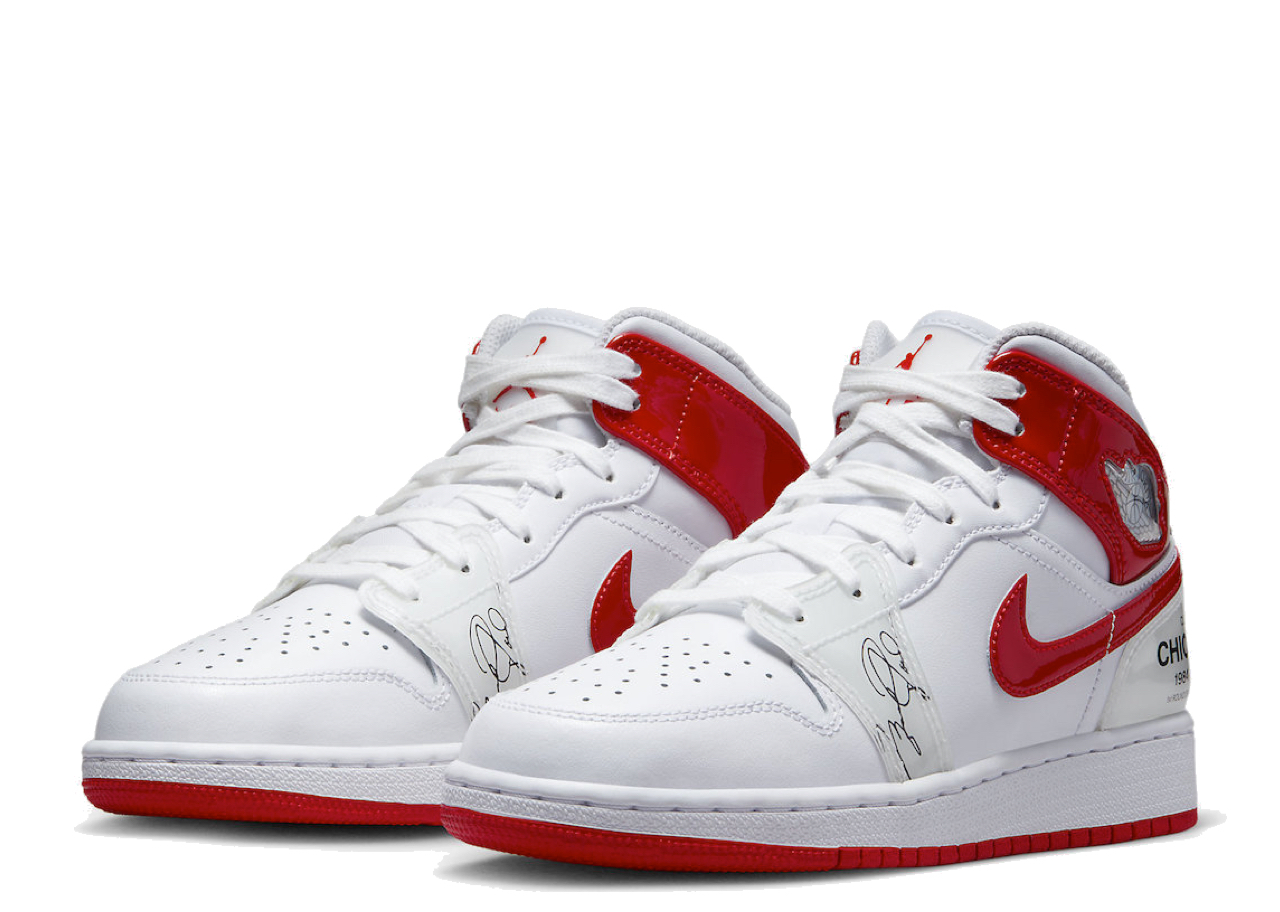 Air Jordan 1 Mid Rookie Season (Grade School) - photo 2