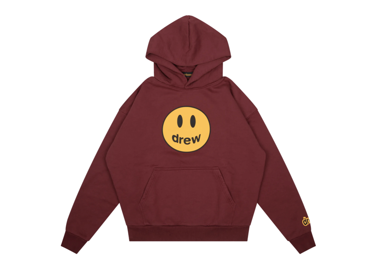 Drew House Mascot Hoodie Burgundy