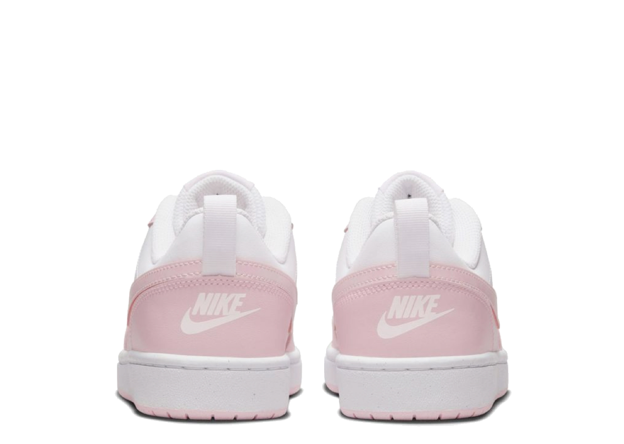 Nike Court Borough Low 2 SE White Pink Foam (Grade School) - photo 3