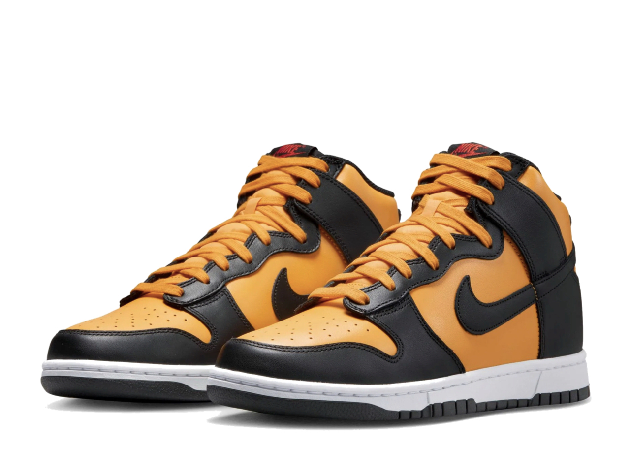 Nike Dunk High Retro Reversed Goldenrod - photo 2