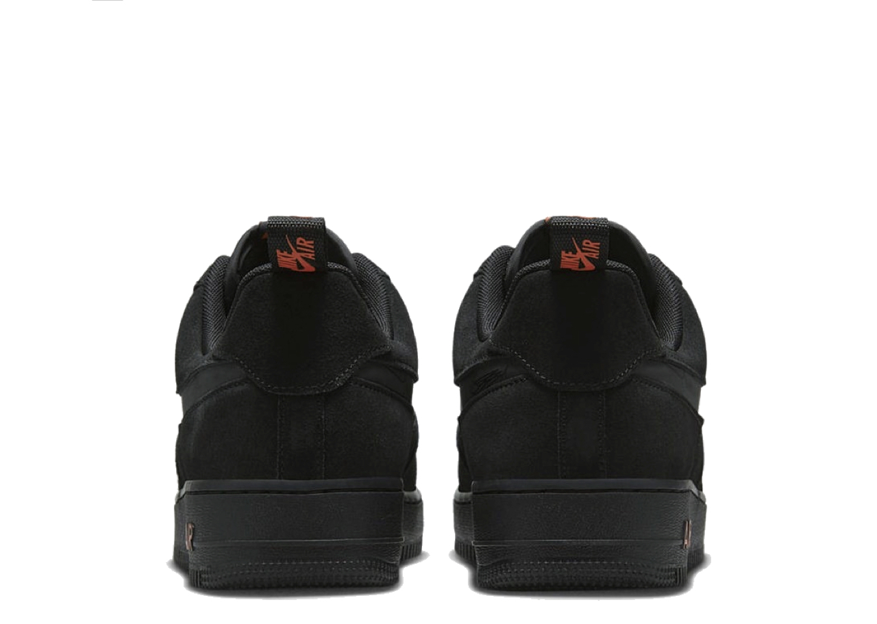 Nike Air Force 1 Multi Swoosh Black Orange - photo 3