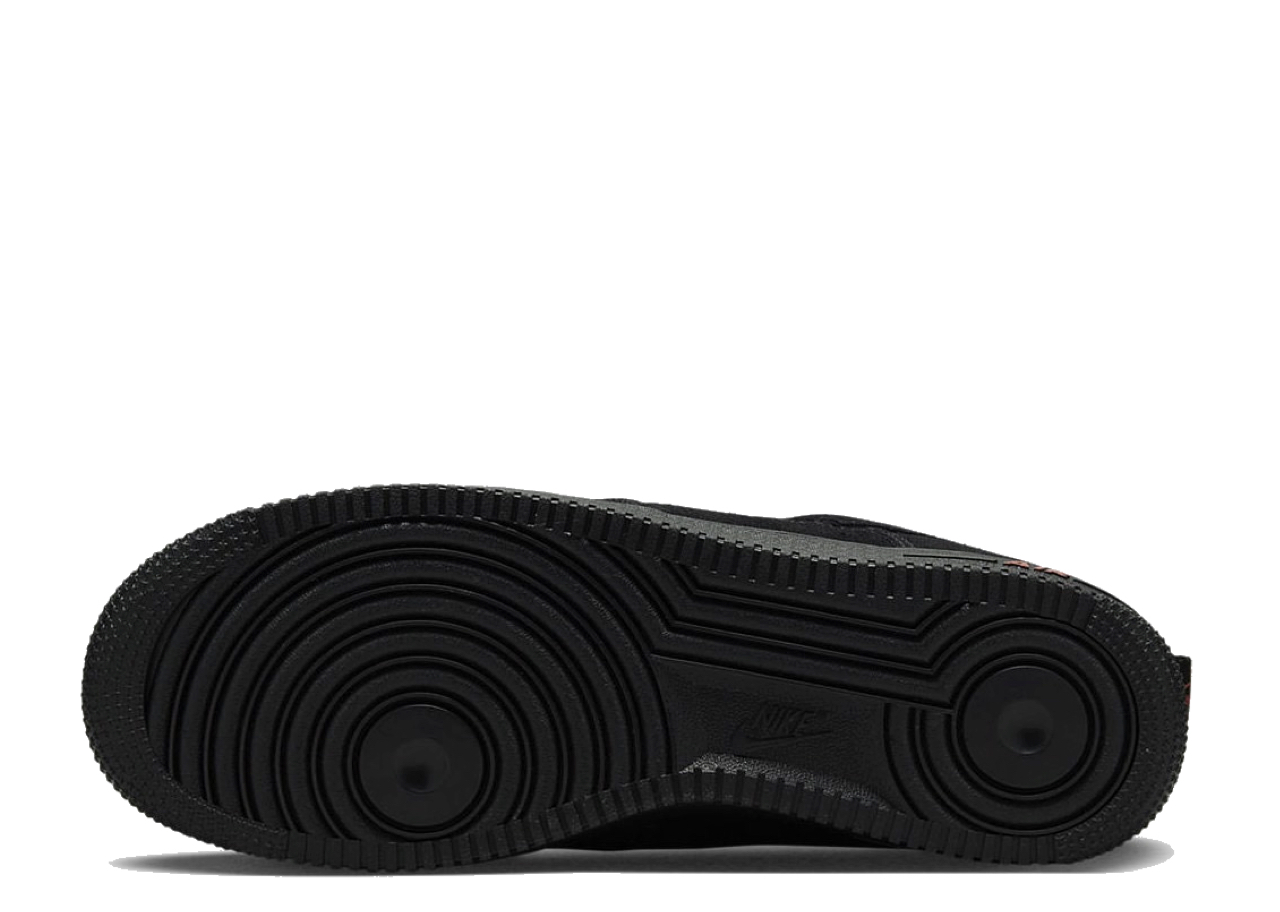 Nike Air Force 1 Multi Swoosh Black Orange - photo 4
