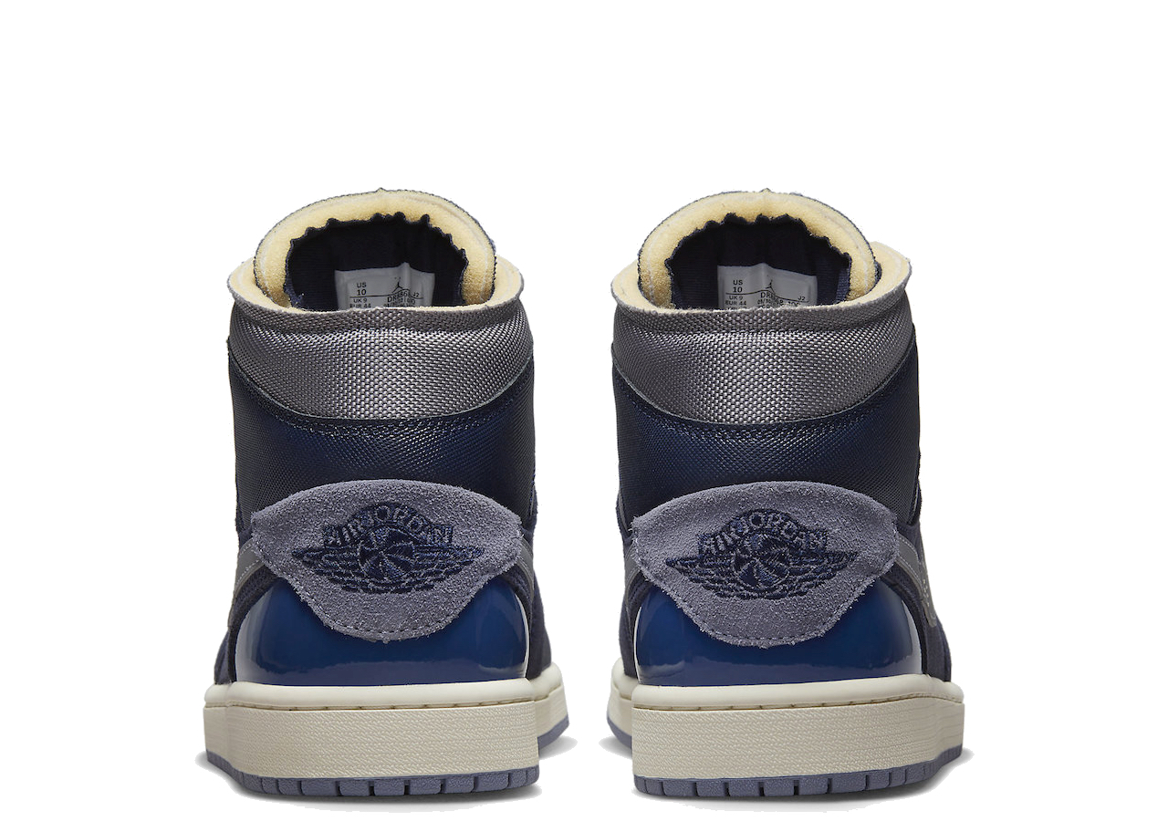 Air Jordan 1 Mid SE Craft Obsidian French Blue Ashen Slate White - photo 3