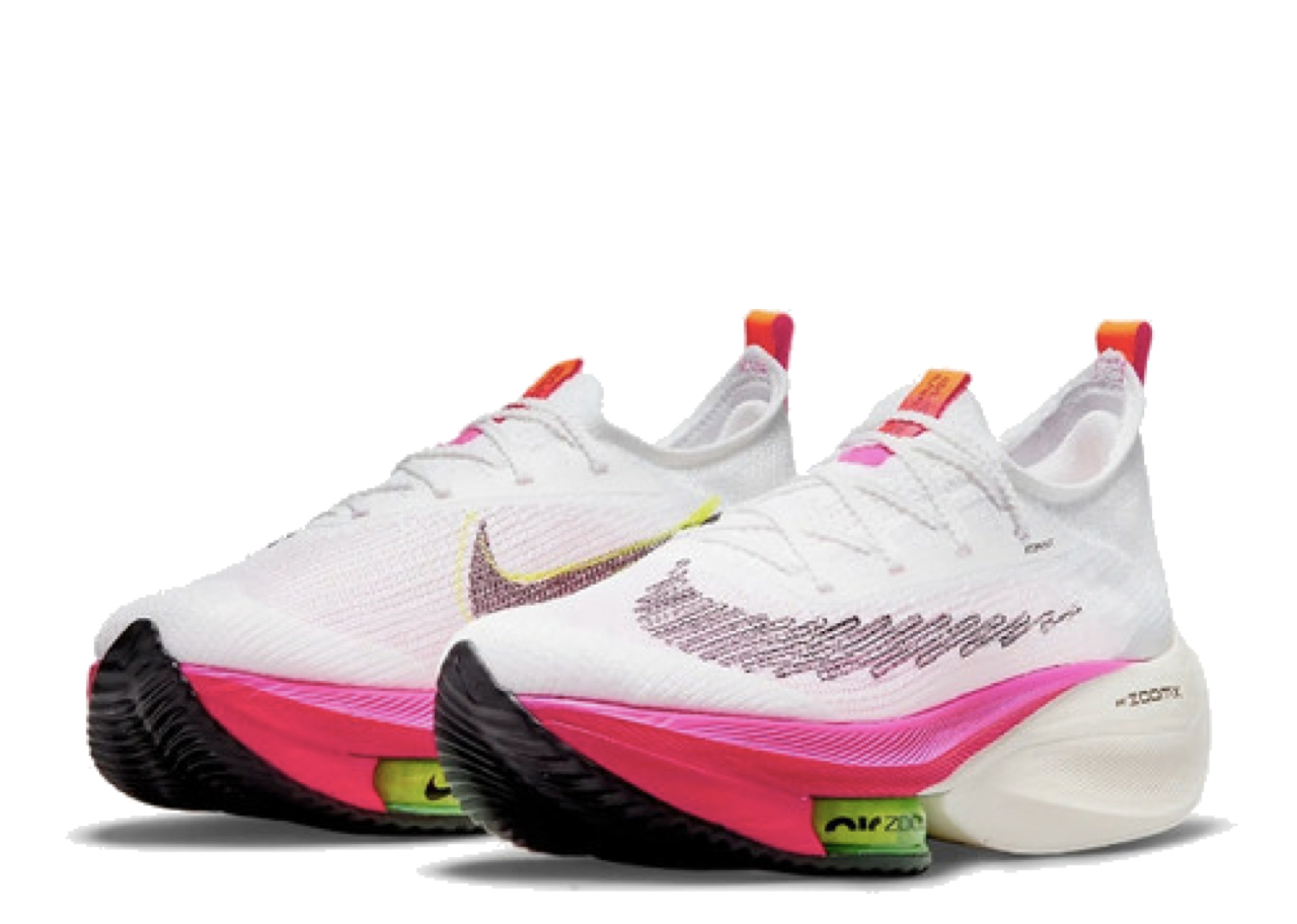 Nike Air Zoom Alphafly Next% White Pink (Women's) - photo 2