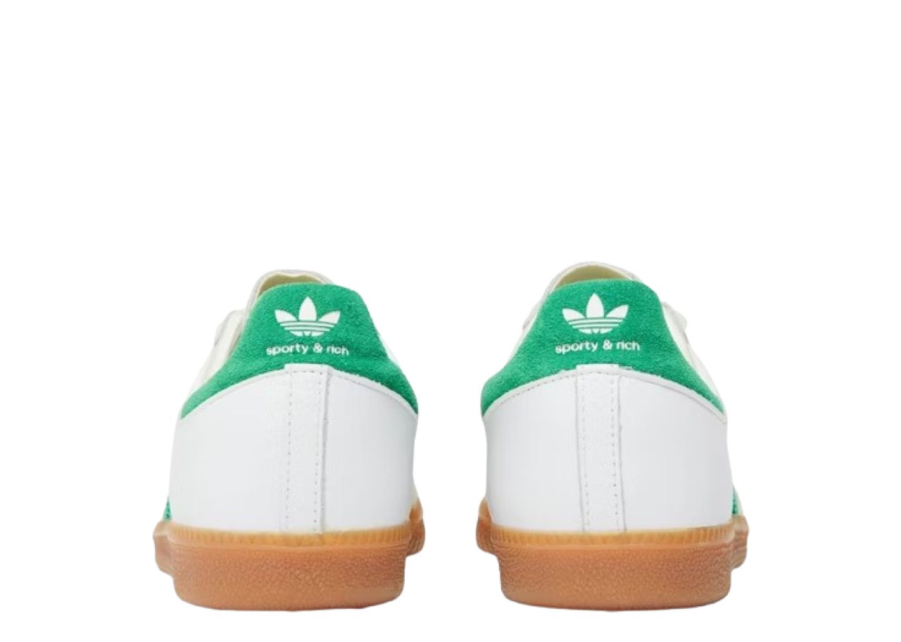 Adidas Samba OG Sporty & Rich White Green - photo 3