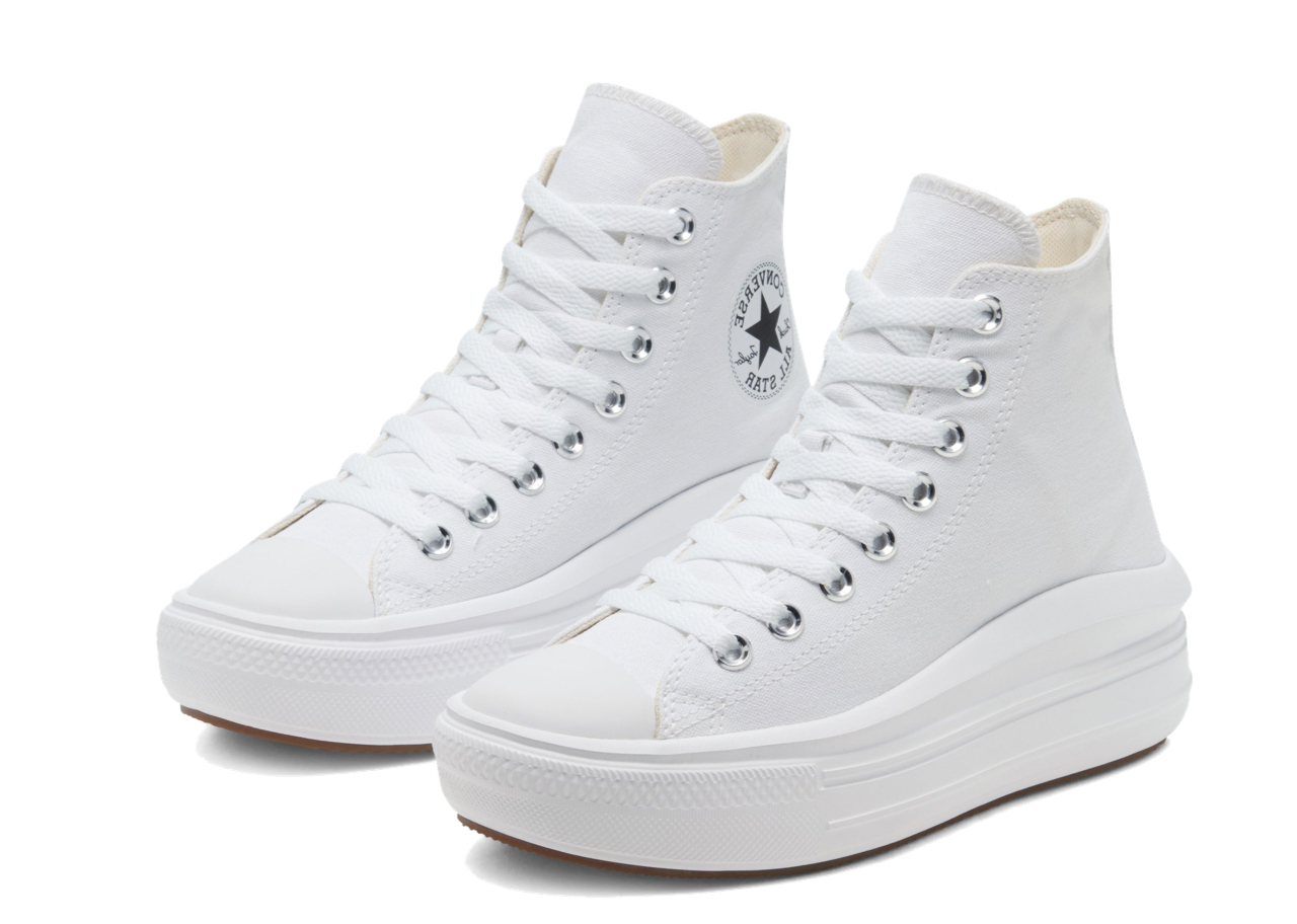 Converse Chuck Taylor All-Star Move High White (Women's) - photo 2