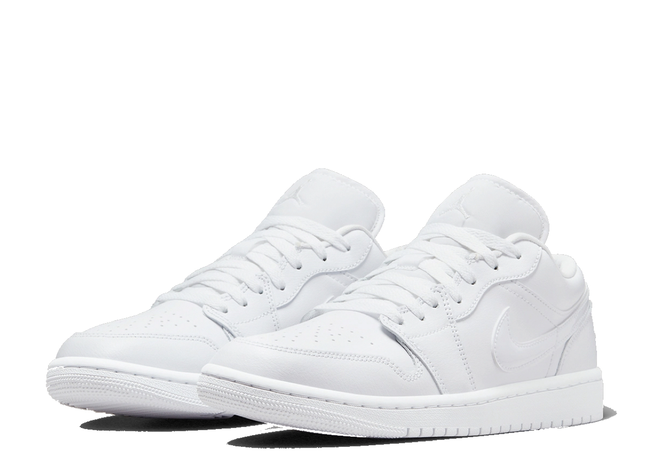 Air Jordan 1 Low Triple White (Women's) - photo 2