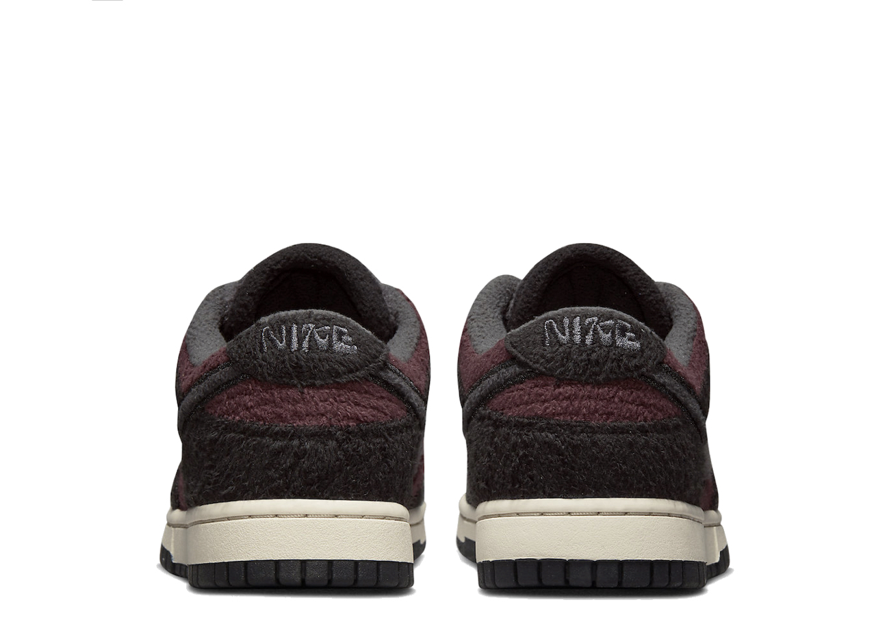 Nike Dunk Low Se Fleece Pack Burgundy (Women's) - photo 3
