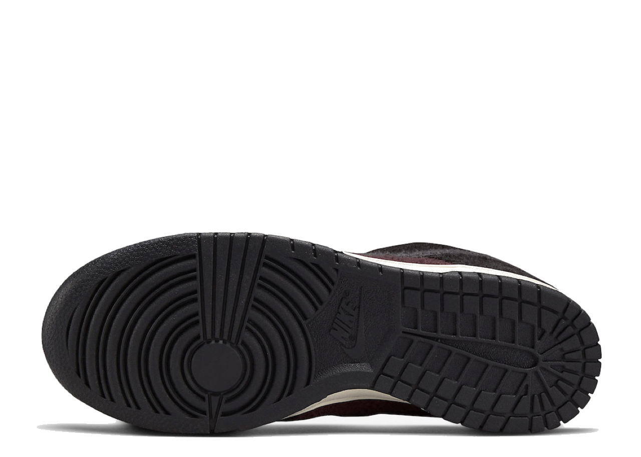 Nike Dunk Low Se Fleece Pack Burgundy (Women's) - photo 4