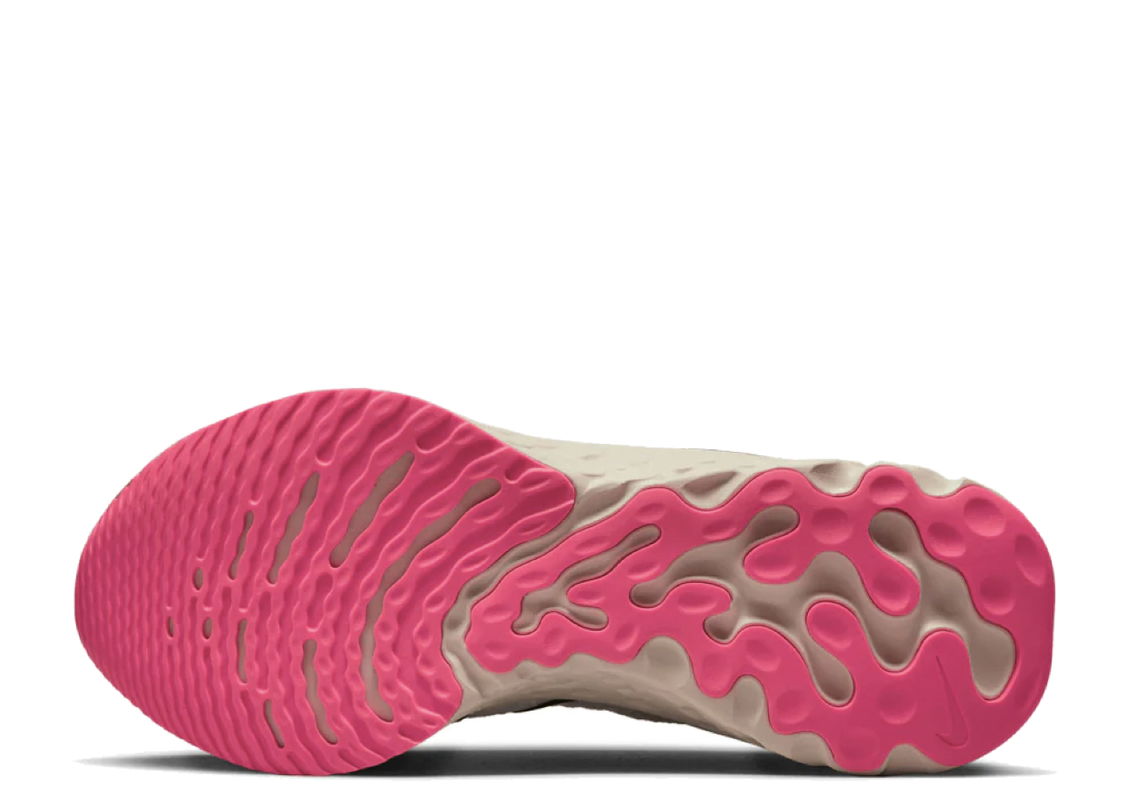 Nike React Infinity Run Flyknit 3 White Hyper Pink - photo 4