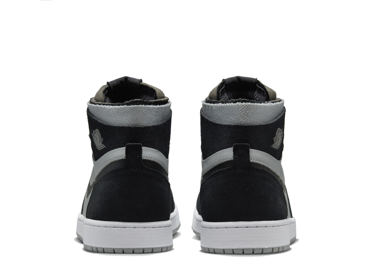 Air Jordan 1 Zoom CMFT Black Light Smoke Grey - photo 3