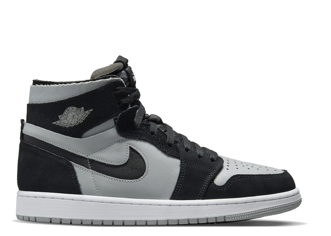 Air Jordan 1 Zoom CMFT Black Light Smoke Grey