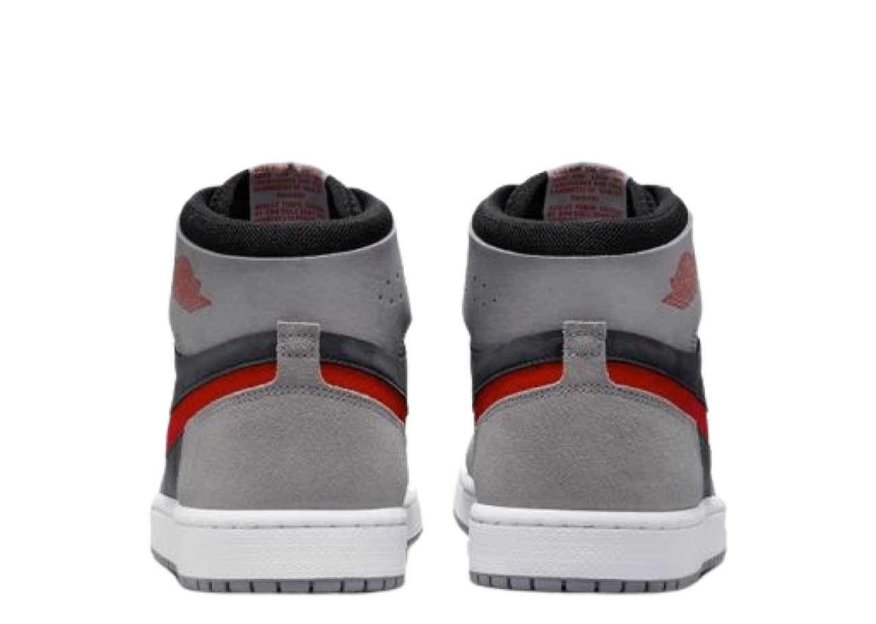 Air Jordan 1 High Zoom Air CMFT 2 Black Fire Red Cement - photo 3