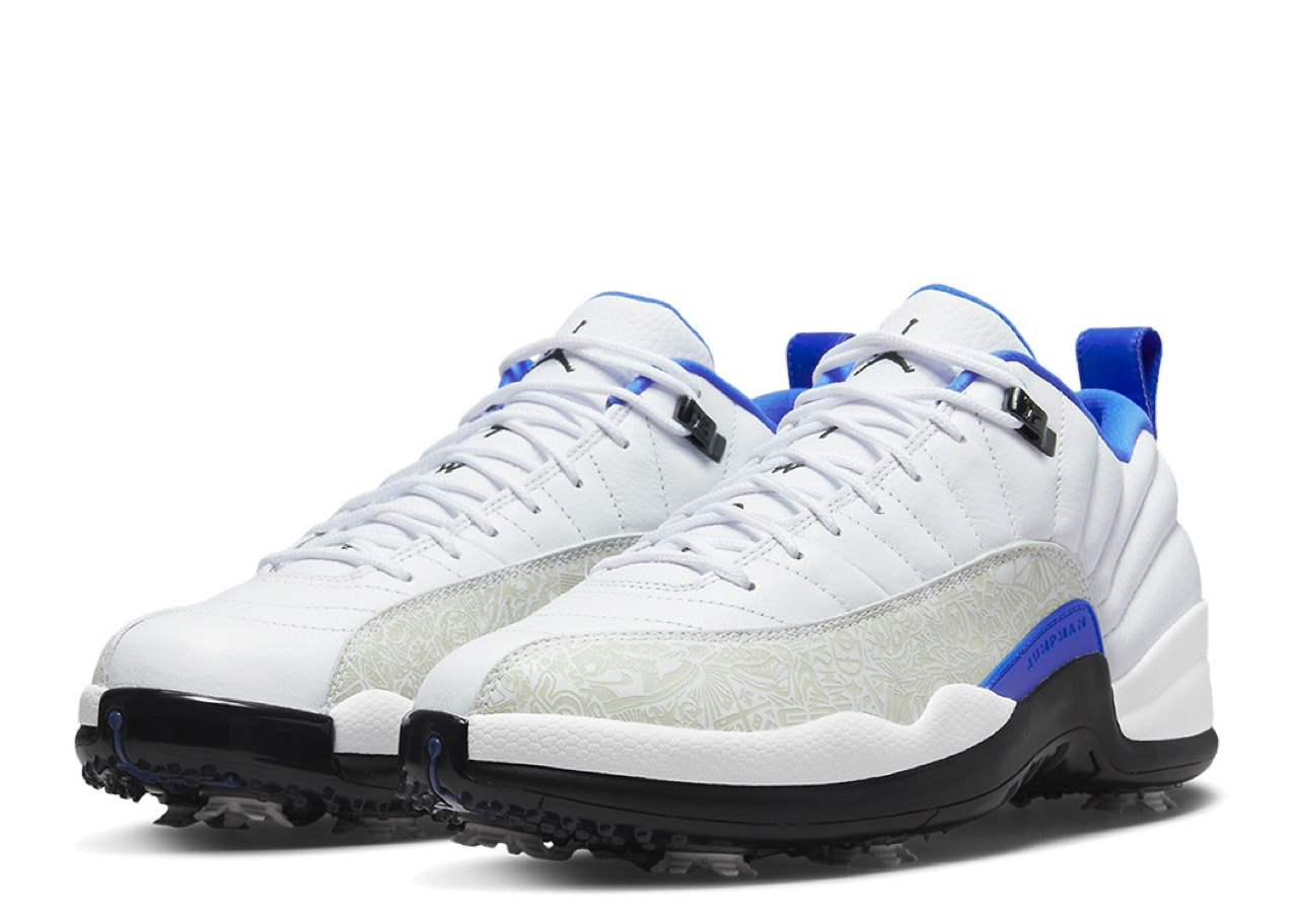 Air Jordan 12 Retro Low Golf NRG P22 Laser Game Royal - photo 2