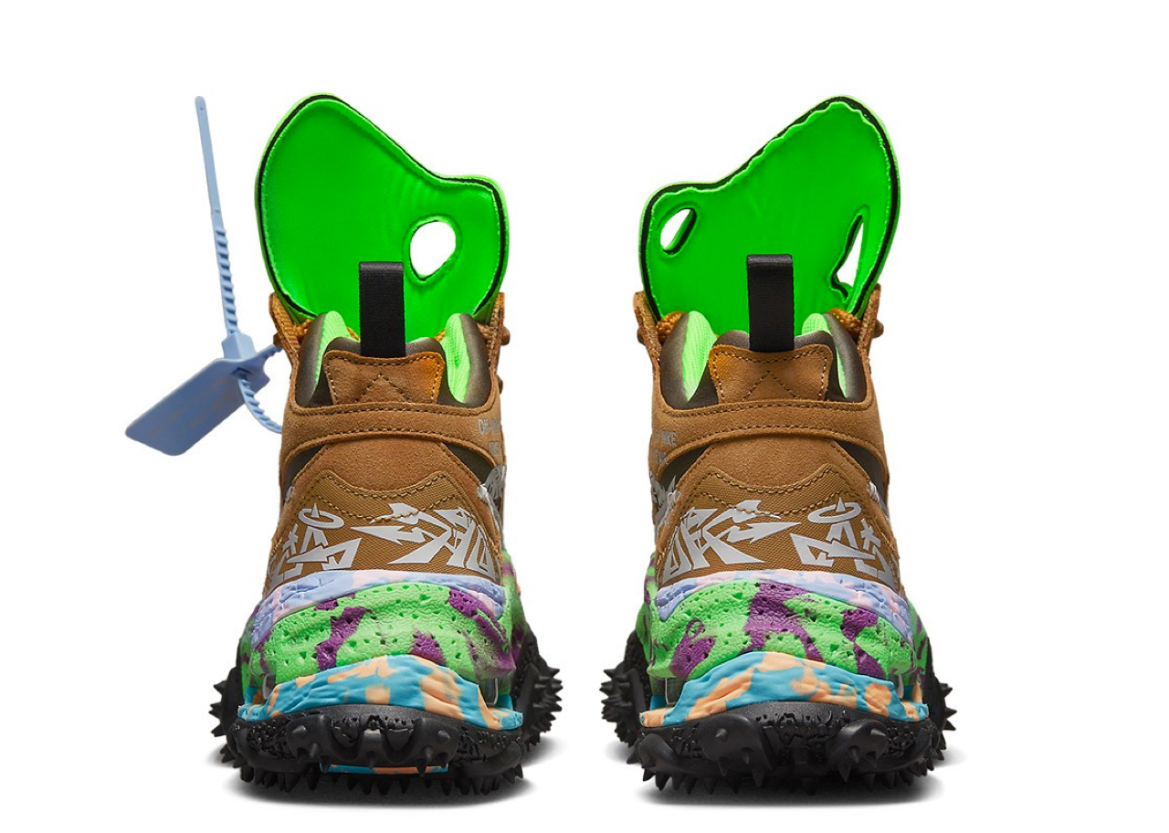 Nike Air Terra Forma Off-White Wheat Green Strike - photo 3
