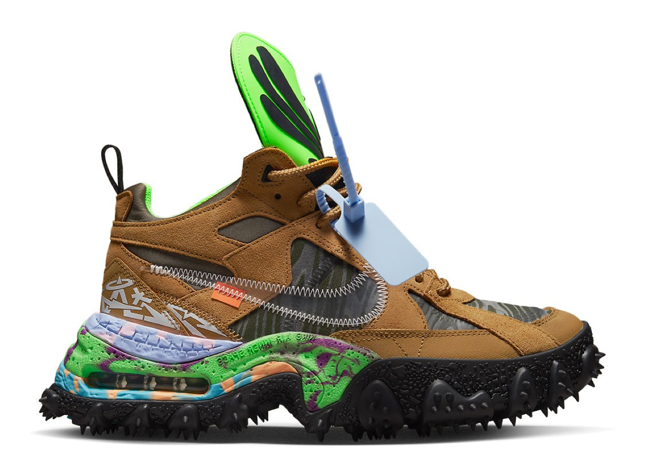 Nike Air Terra Forma Off-White Wheat Green Strike