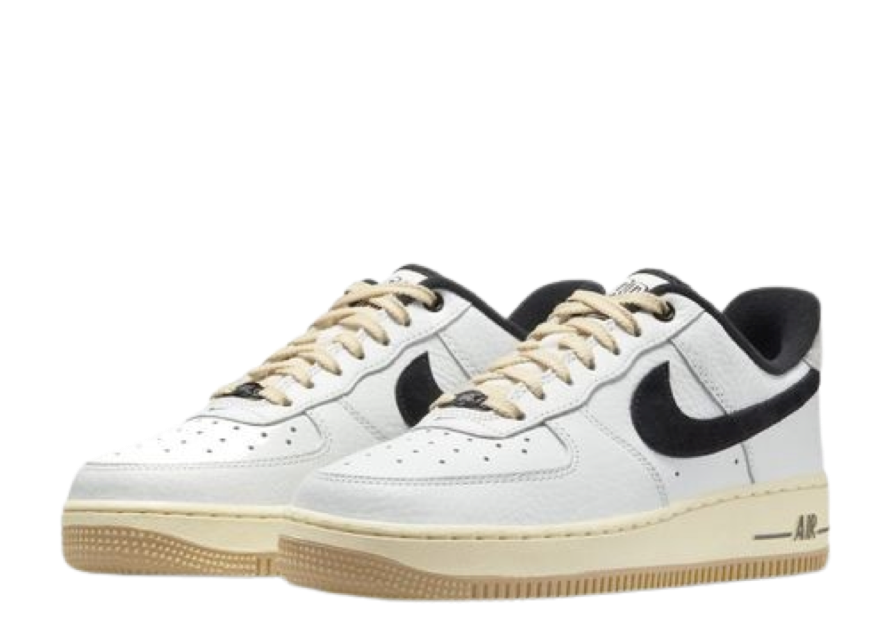 Nike Air Force 1 07 Lx Summit White Black Muslin (Women's) - photo 2