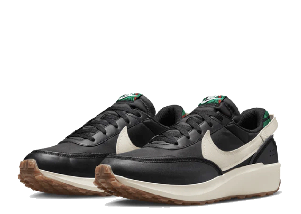 Nike Waffle Debut Premium Black Pale Ivory - photo 2