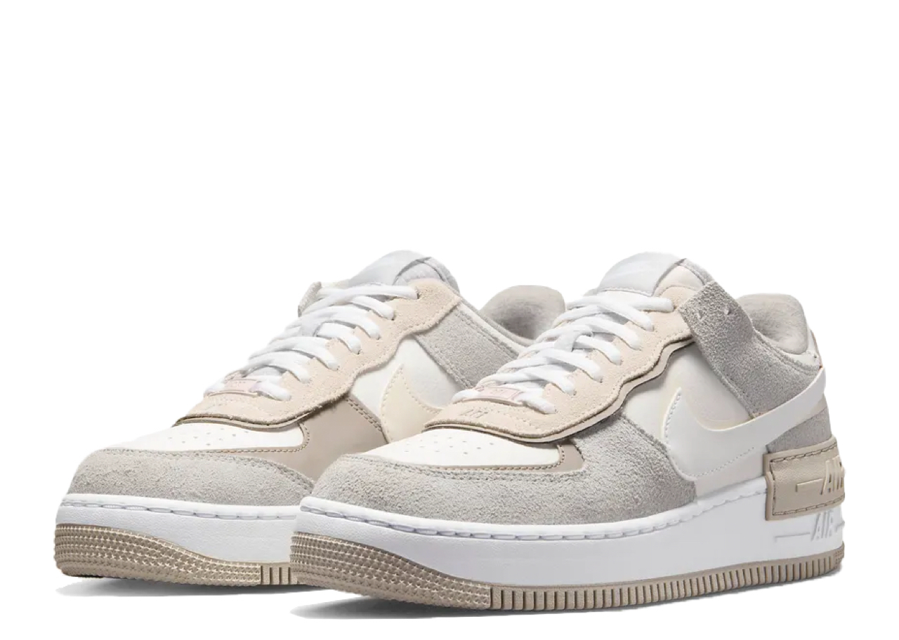 Nike Air Force 1 Shadow Grey Fleece (Women's) - photo 2