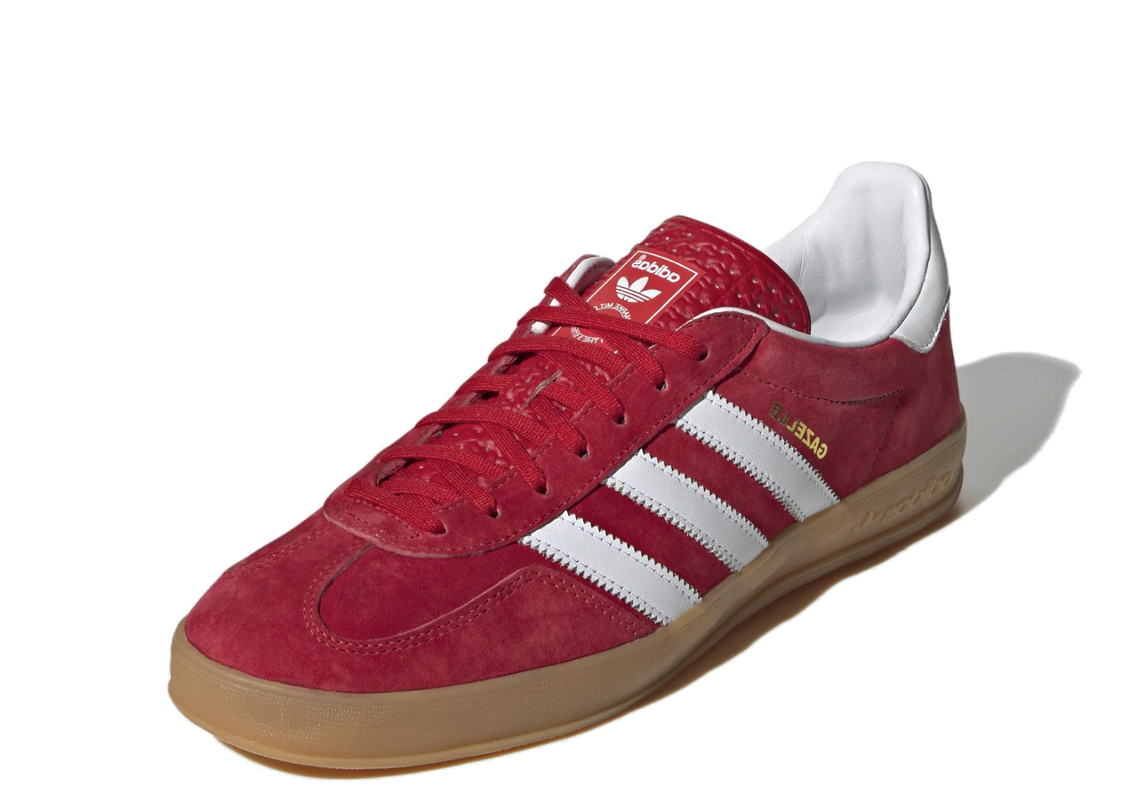 Adidas Gazelle Scarlet White Gum - photo 2