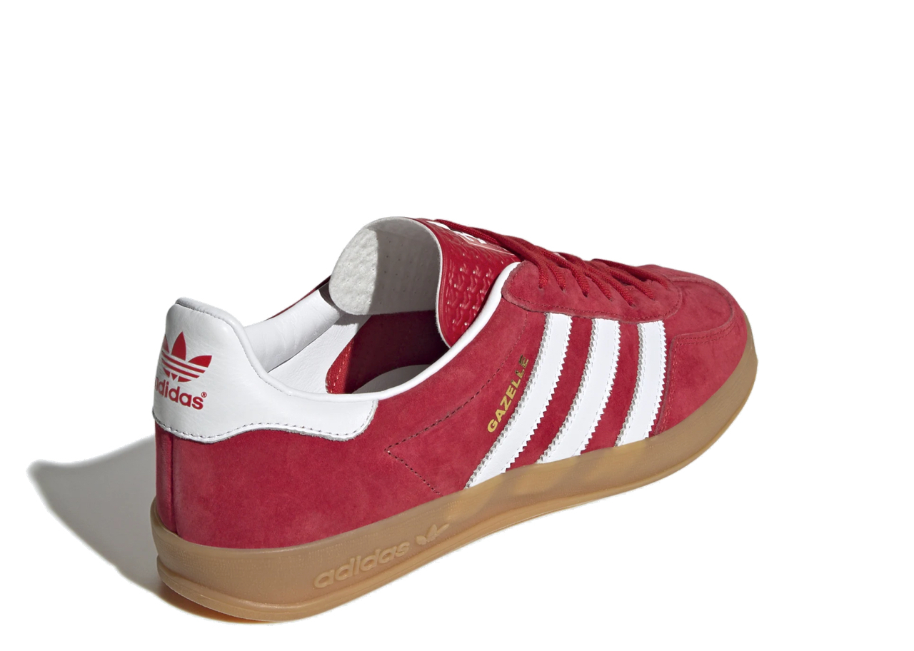Adidas Gazelle Scarlet White Gum - photo 3