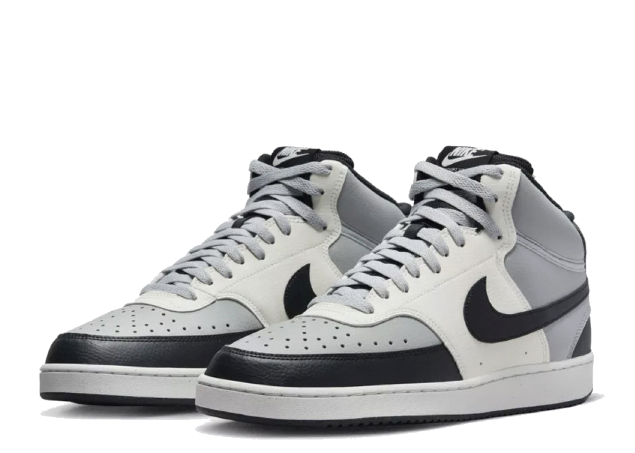 Nike Court Vision Mid Next Nature Light Smoke Grey - photo 2