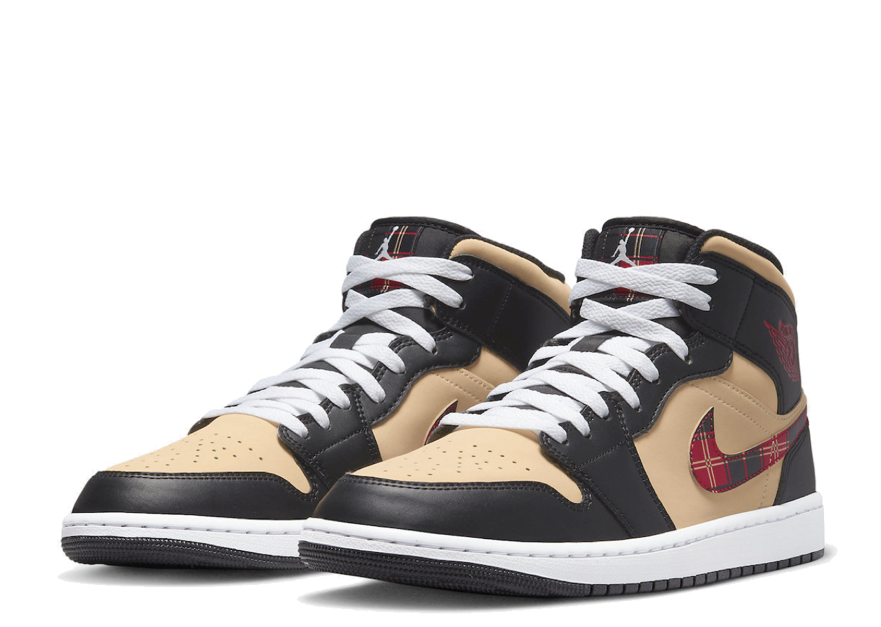 Air Jordan 1 Mid Tartan Swoosh - photo 2