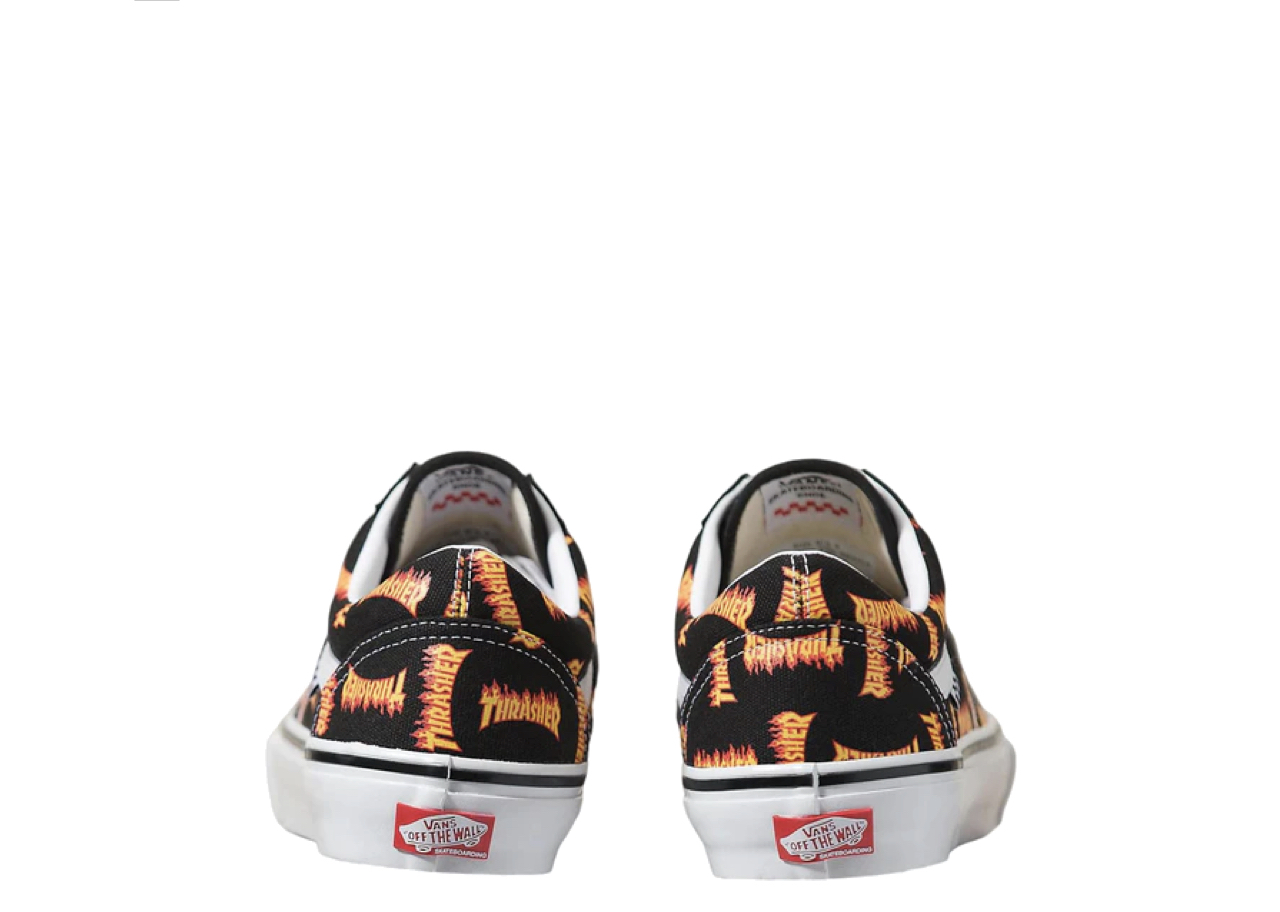 Vans Skate Old Skool x Thrasher Black Multi - photo 3