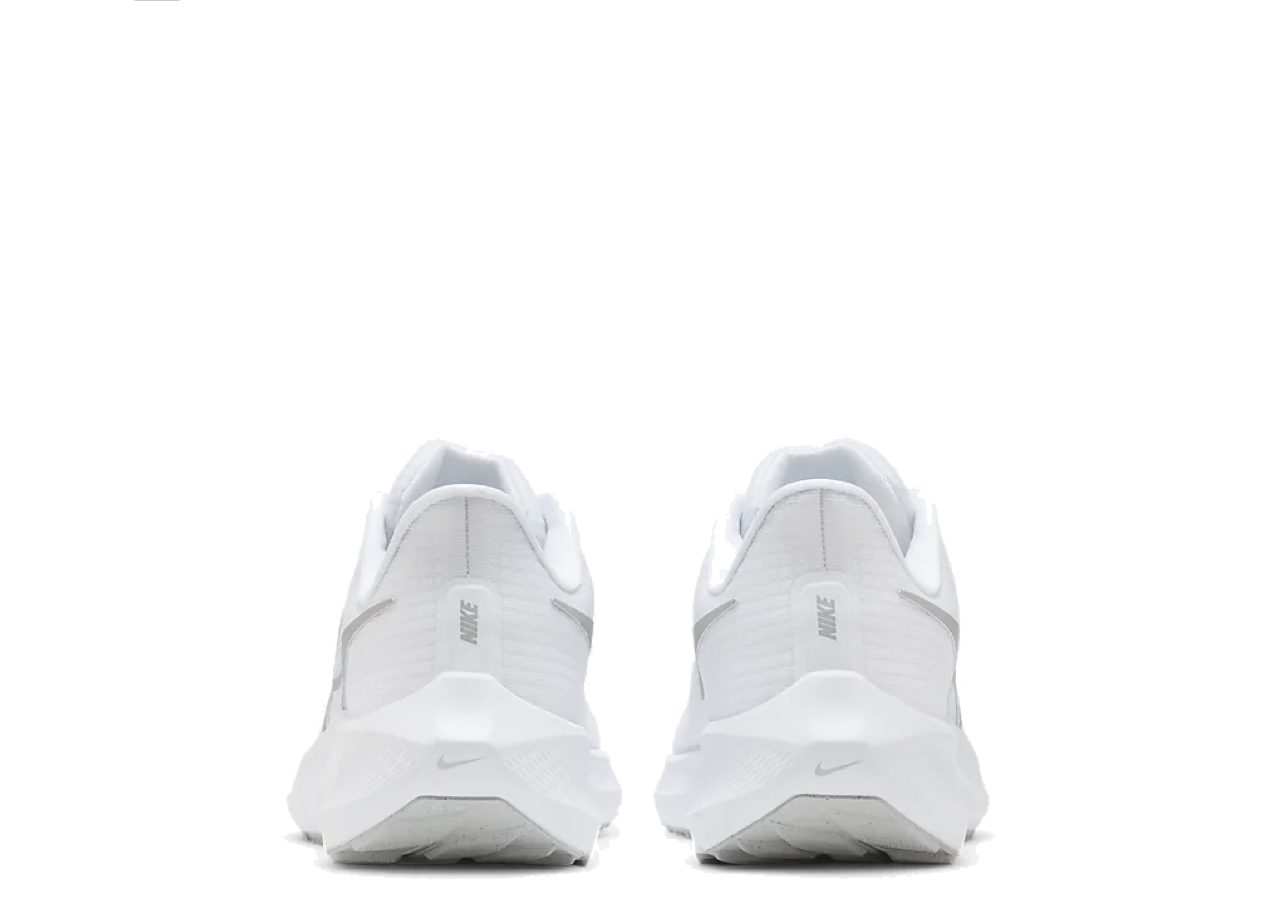 Nike Air Zoom Pegasus 39 White Metallic Silver (Women's) - photo 3