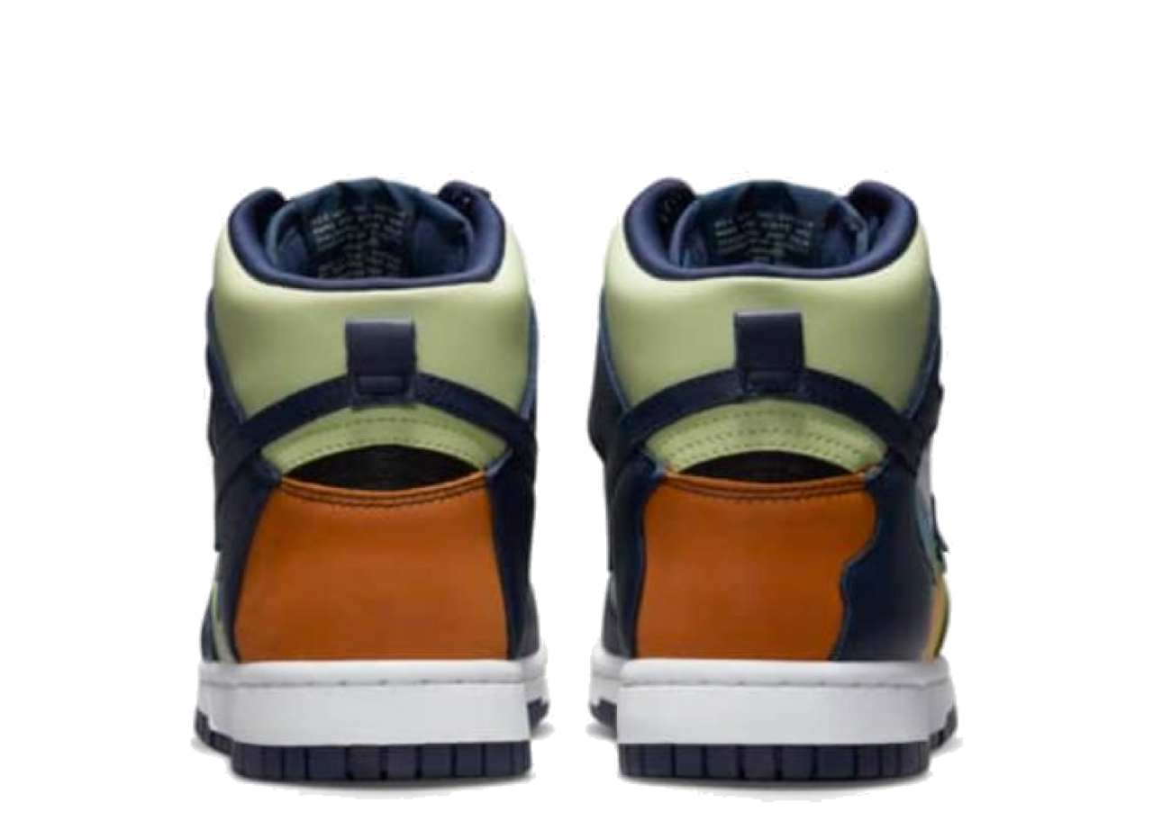 Nike Dunk High See Through Pistachio Midnight Navy (Women's) - photo 3