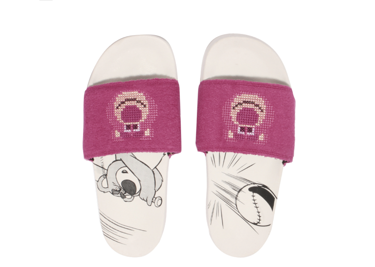 Adidas Adilette Lite Slides White Pink - photo 3