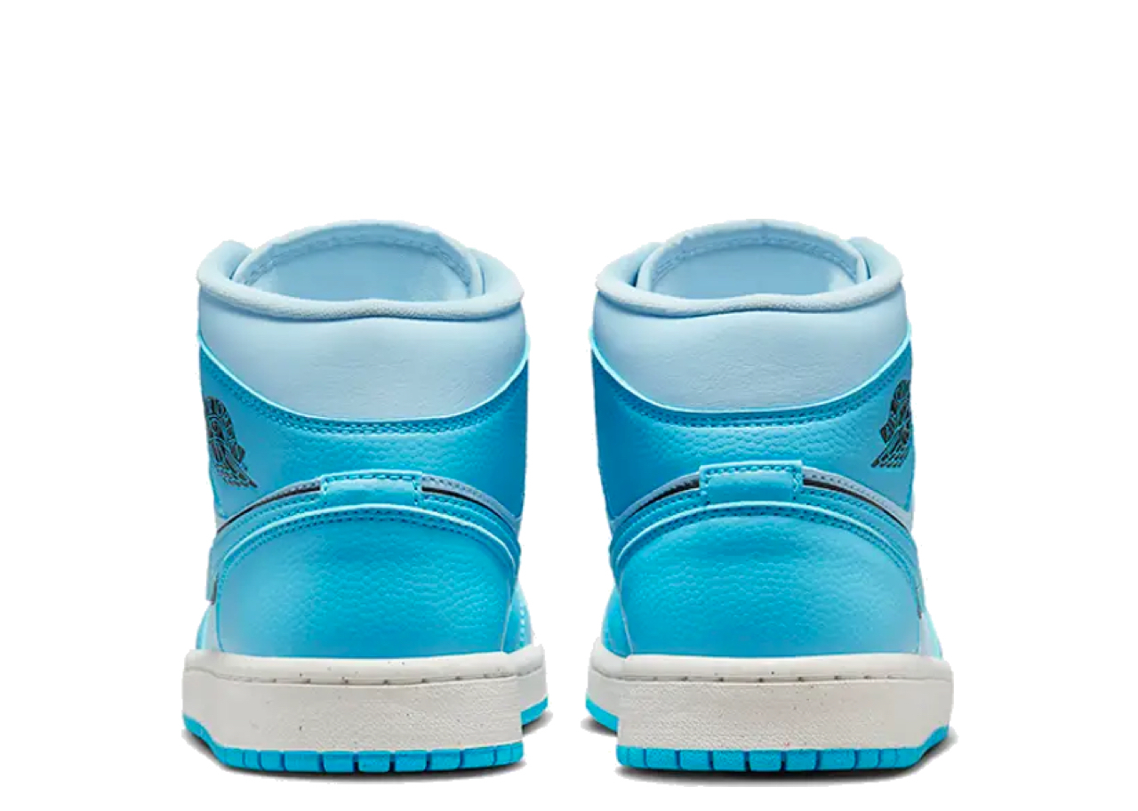 Air Jordan 1 Mid SE Ice Blue (Women's) - photo 3