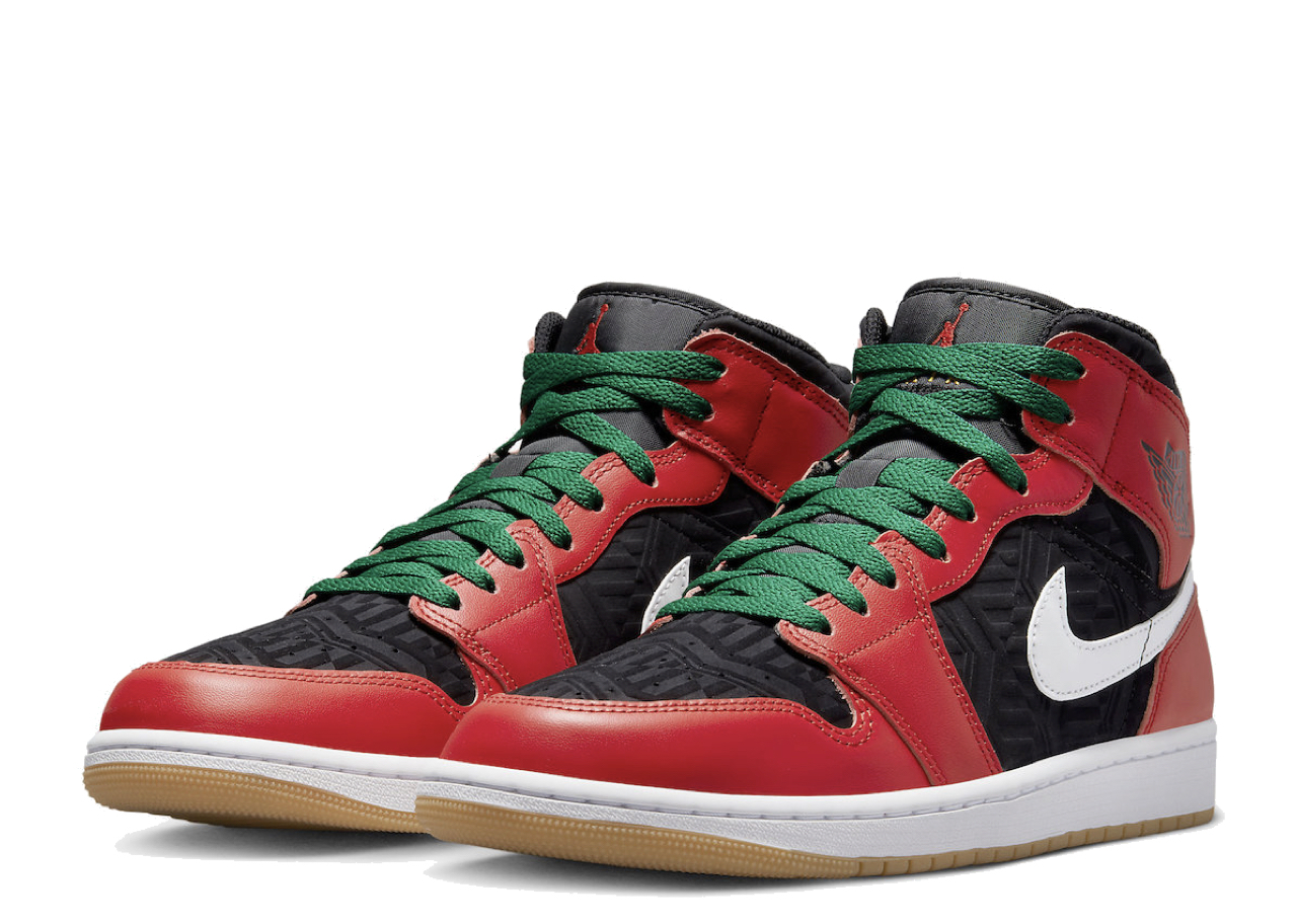 Air Jordan 1 Mid SE Christmas - photo 2