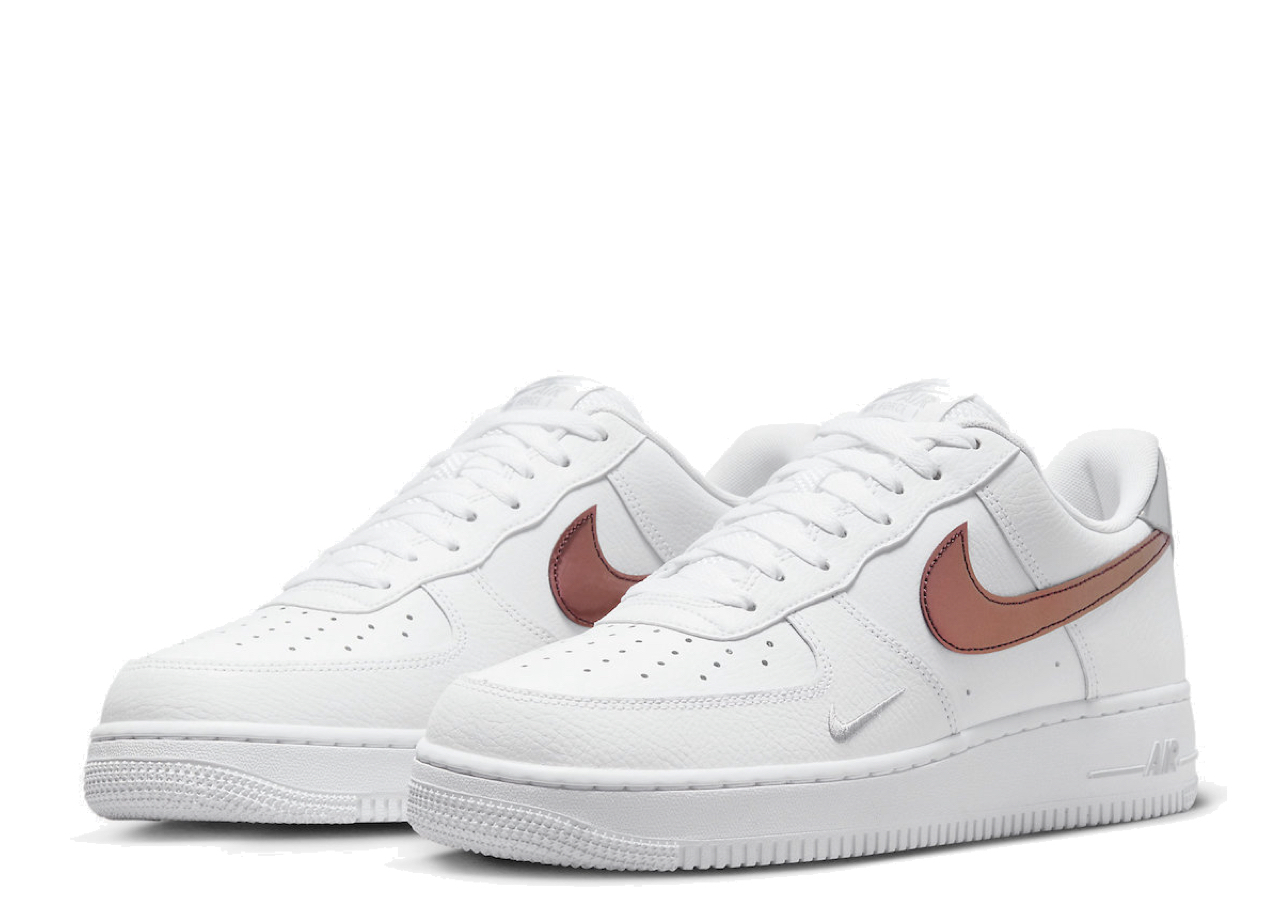 Nike Air Force 1 07 White Picante Red - photo 2