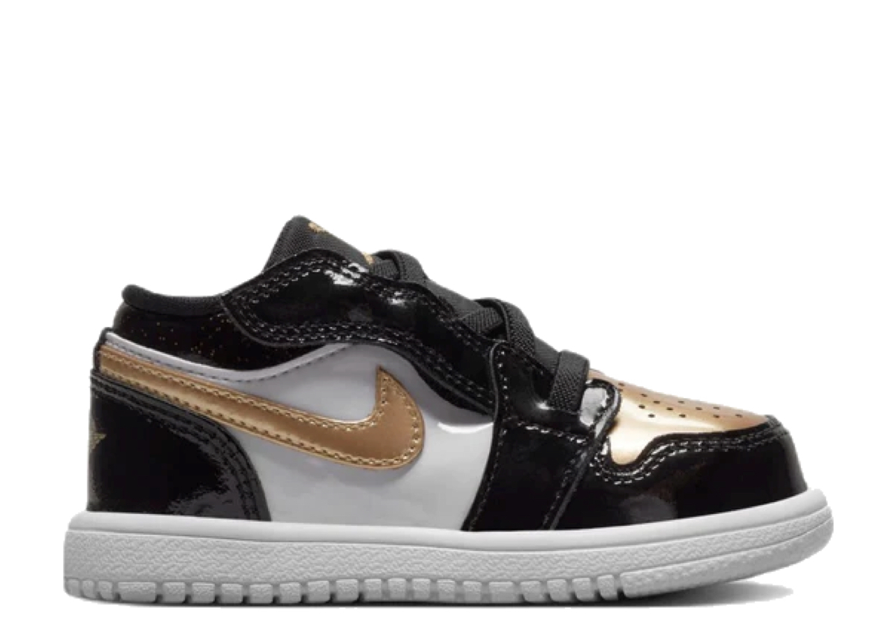 Air Jordan 1 Low Alt Se Bt Black Gold (Toddler)