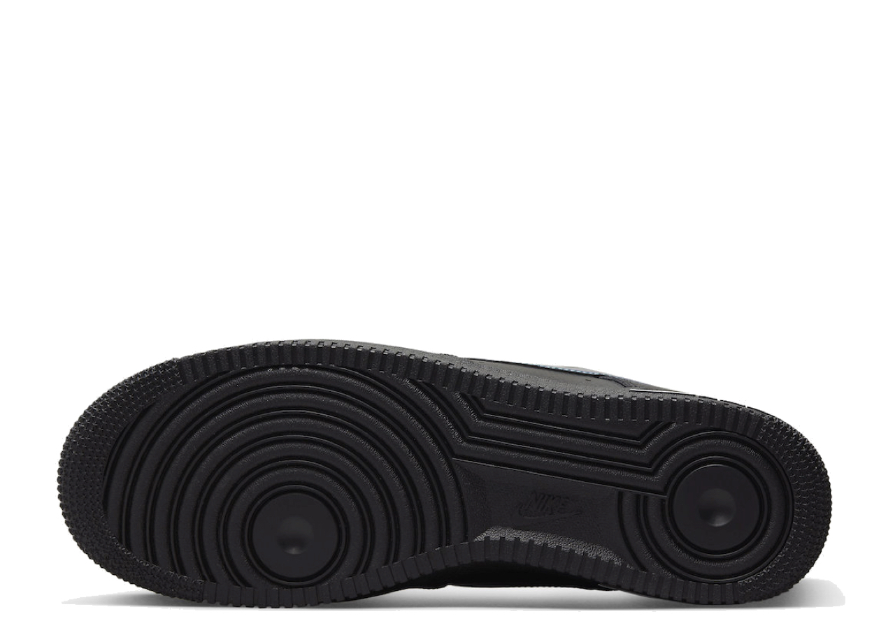 Nike Air Force 1 Low Black Blue Lightning - photo 4