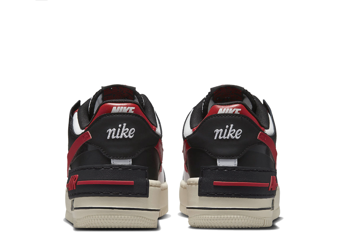 Nike Air Force 1 Low Shadow Summit White University Red Black (Women's) - photo 3