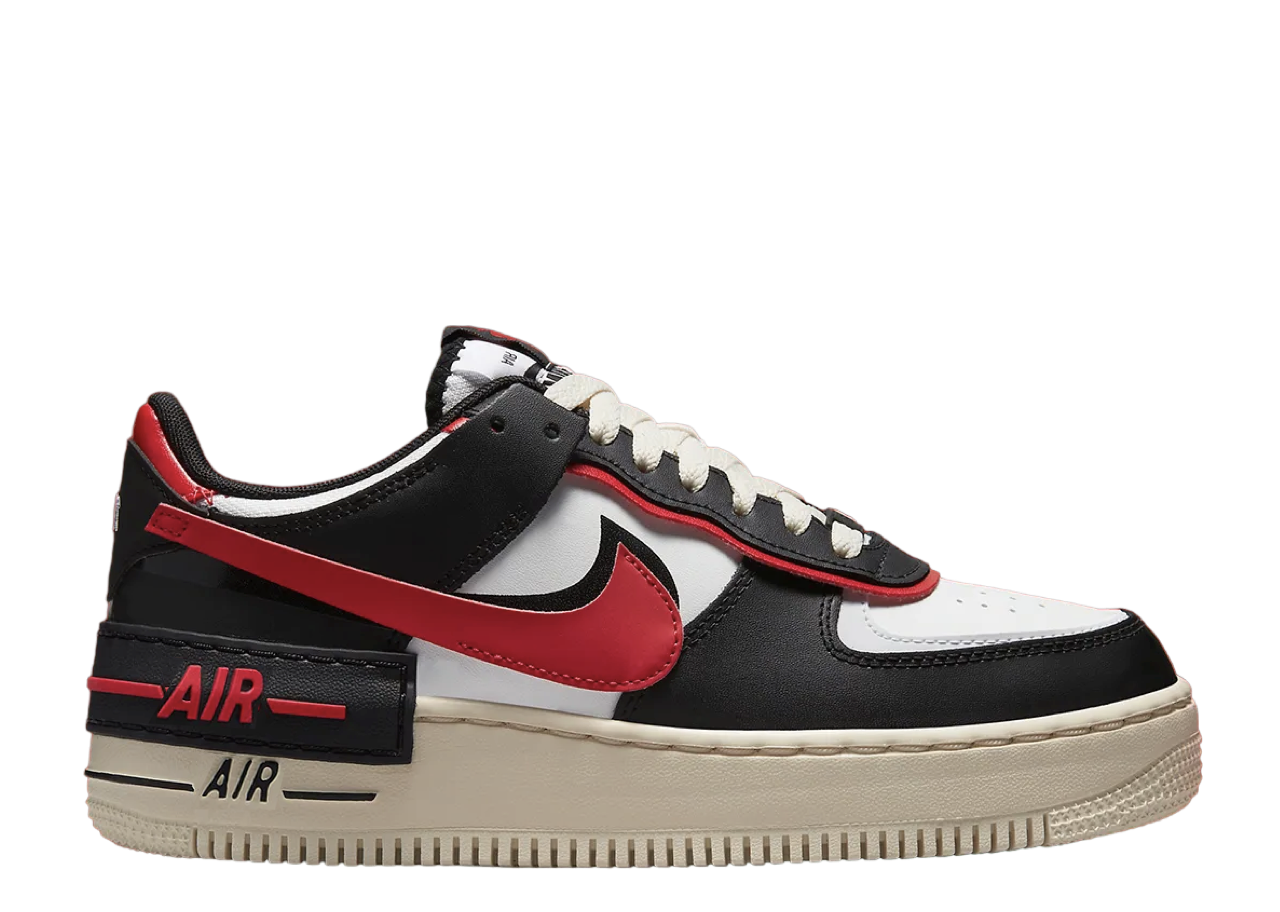 Nike Air Force 1 Low Shadow Summit White University Red Black (Women's)